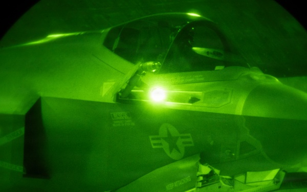 U.S. Marines conduct flight operations
