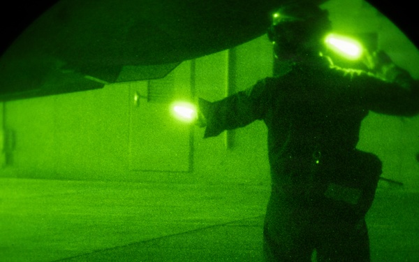 U.S. Marines conduct flight operations