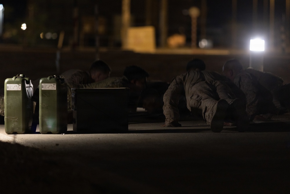 U.S. Service Members conducts Corporals Course