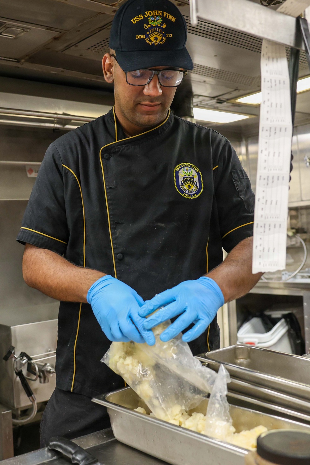 John Finn Prepares Dinner