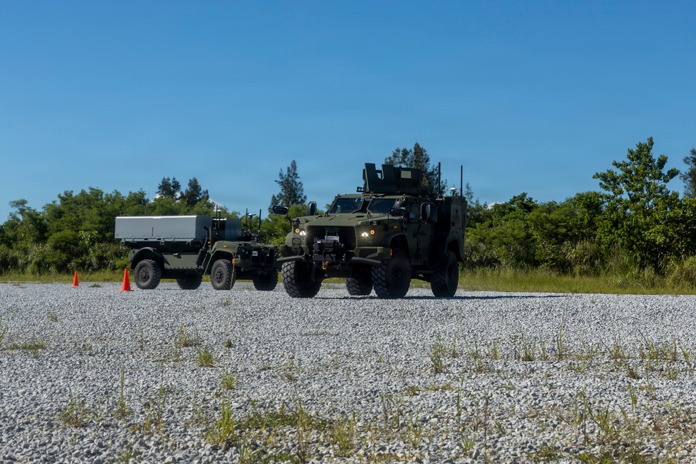 U.S. Marines with 12th Marine Littoral Regiment Conduct Navy-Marine Expeditionary Ship Interdiction System Training