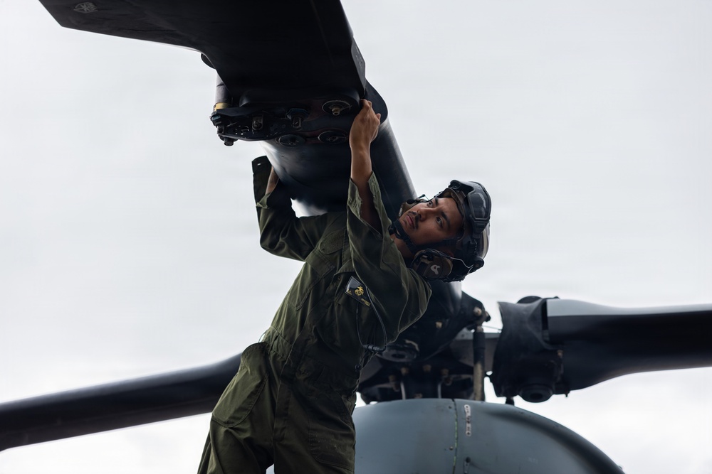 HMLA-367 arrives at Osan Air Base