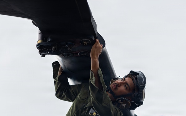HMLA-367 arrives at Osan Air Base