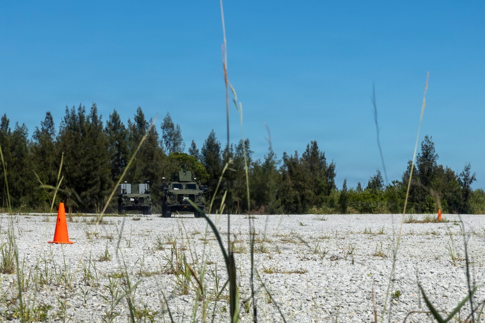U.S. Marines with 12th Marine Littoral Regiment Conduct Navy-Marine Expeditionary Ship Interdiction System Training