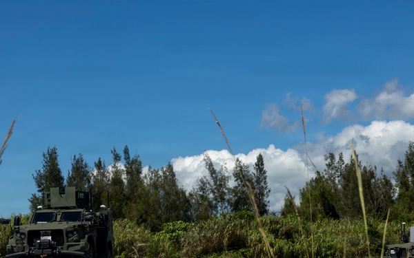 U.S. Marines with 12th Marine Littoral Regiment Conduct Navy-Marine Expeditionary Ship Interdiction System Training