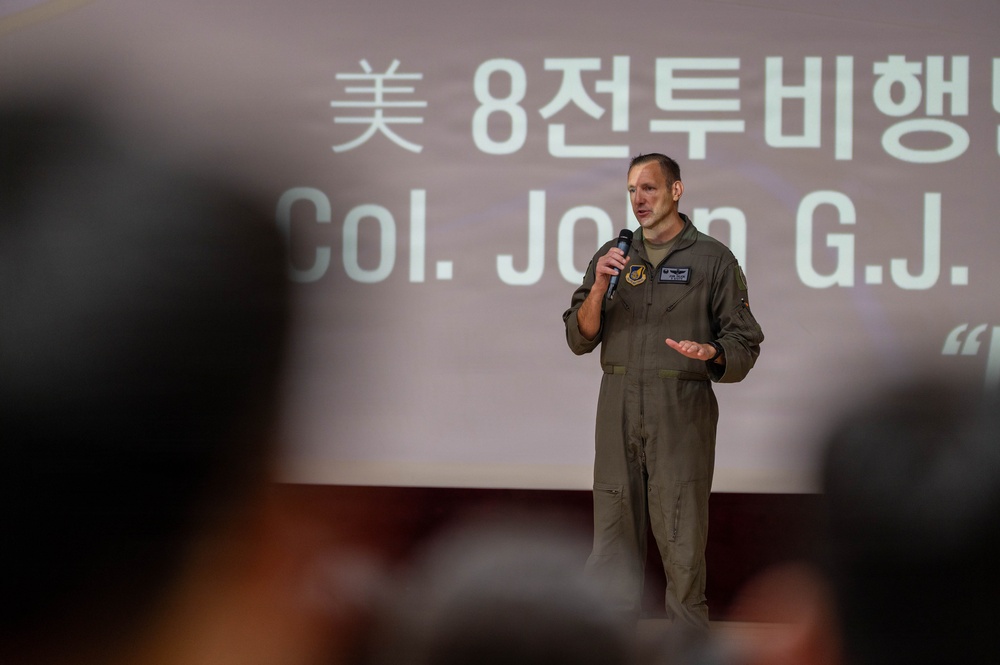 ROKAF cadets gain insight of mission at Kunsan AB