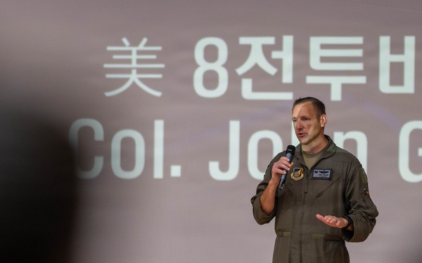 ROKAF cadets gain insight of mission at Kunsan AB