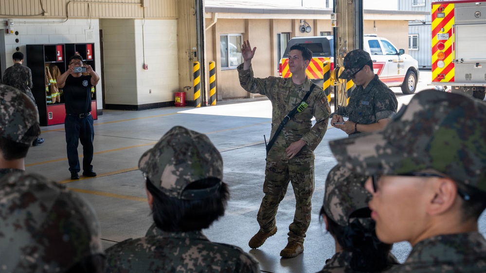 ROKAF cadets gain insight of mission at Kunsan AB
