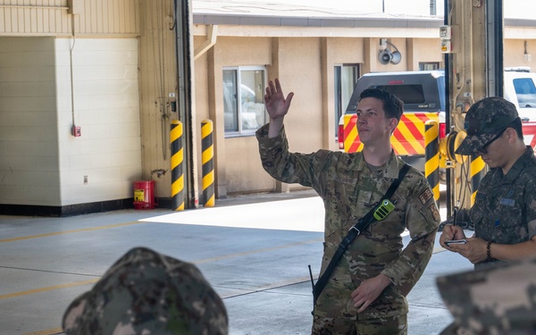 ROKAF cadets gain insight of mission at Kunsan AB