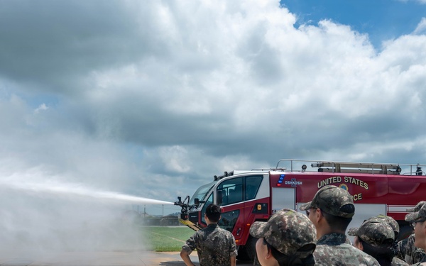 ROKAF cadets gain insight of mission at Kunsan AB