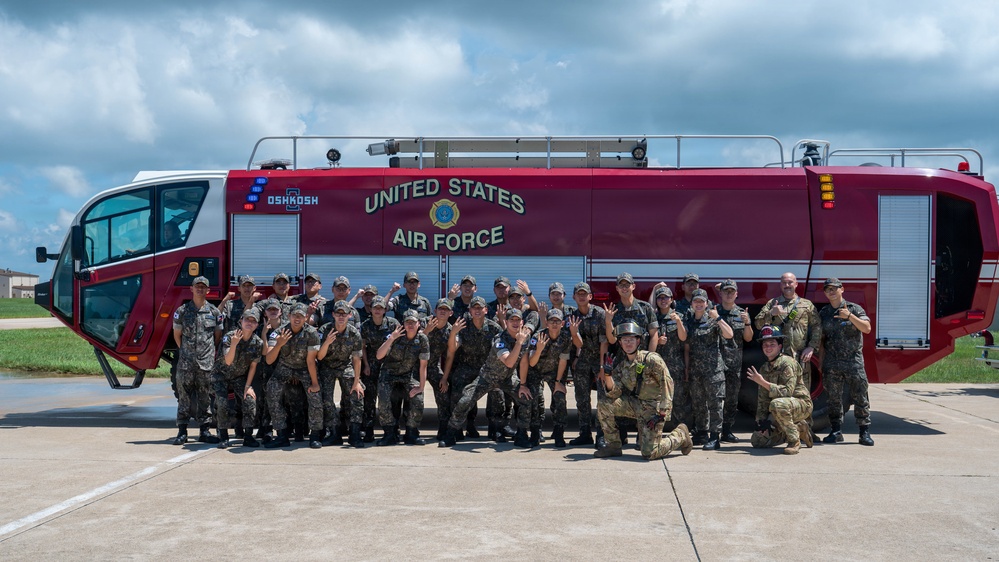 ROKAF cadets gain insight of mission at Kunsan AB