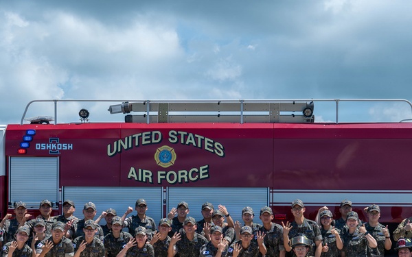 ROKAF cadets gain insight of mission at Kunsan AB