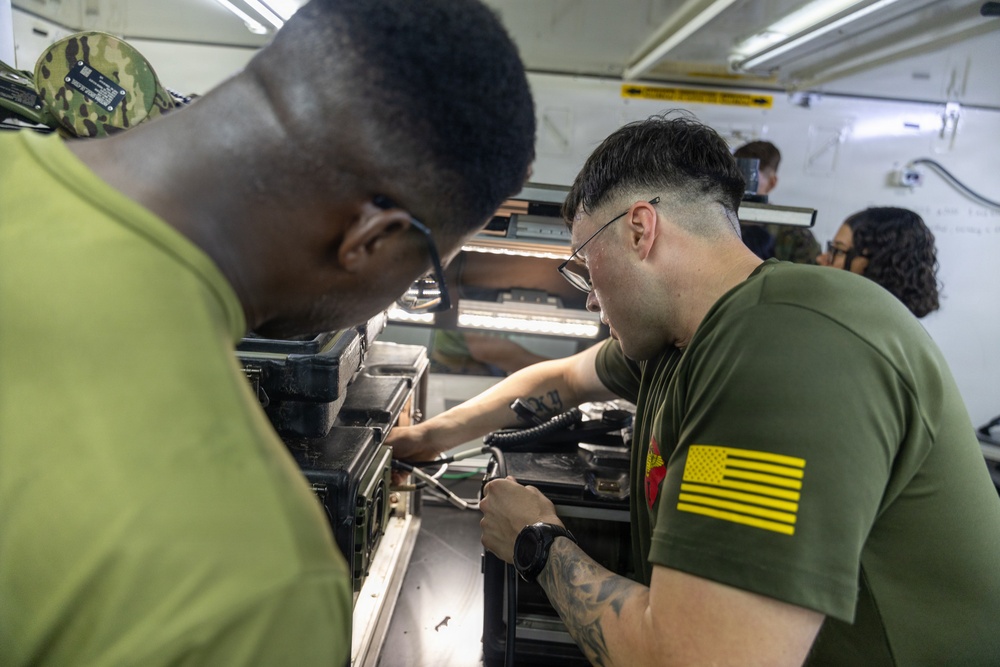 MWCS-18 tests tactical communications during readiness evaluation