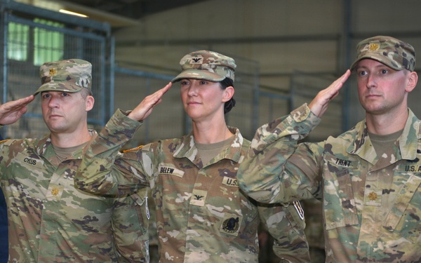 67th Forward Resuscitative Surgical Detachment Change of Command