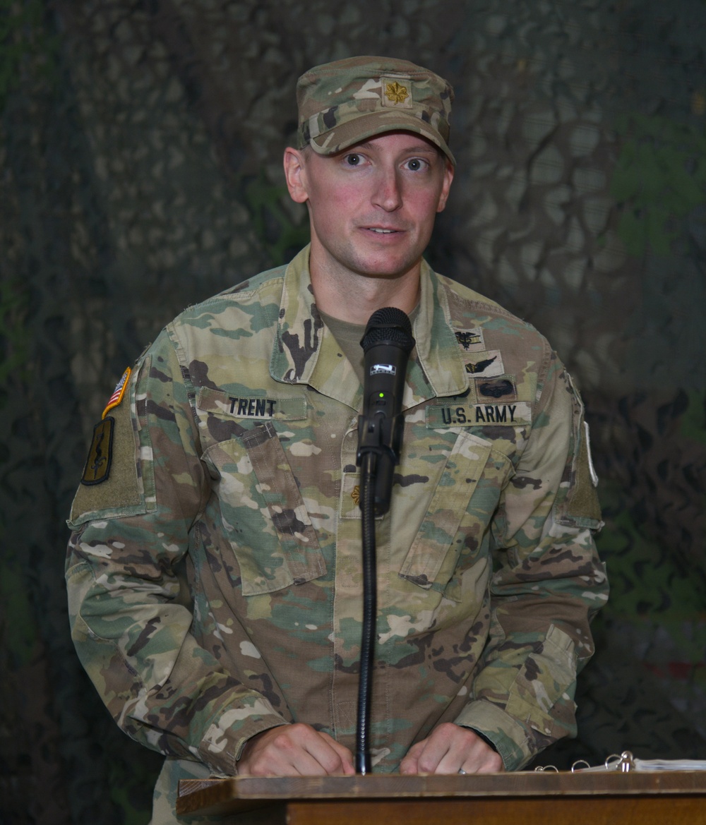 67th Forward Resuscitative Surgical Detachment Change of Command