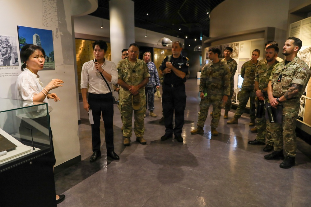 UNC Staff Ride to UN Forces First Battle Memorial in Osan
