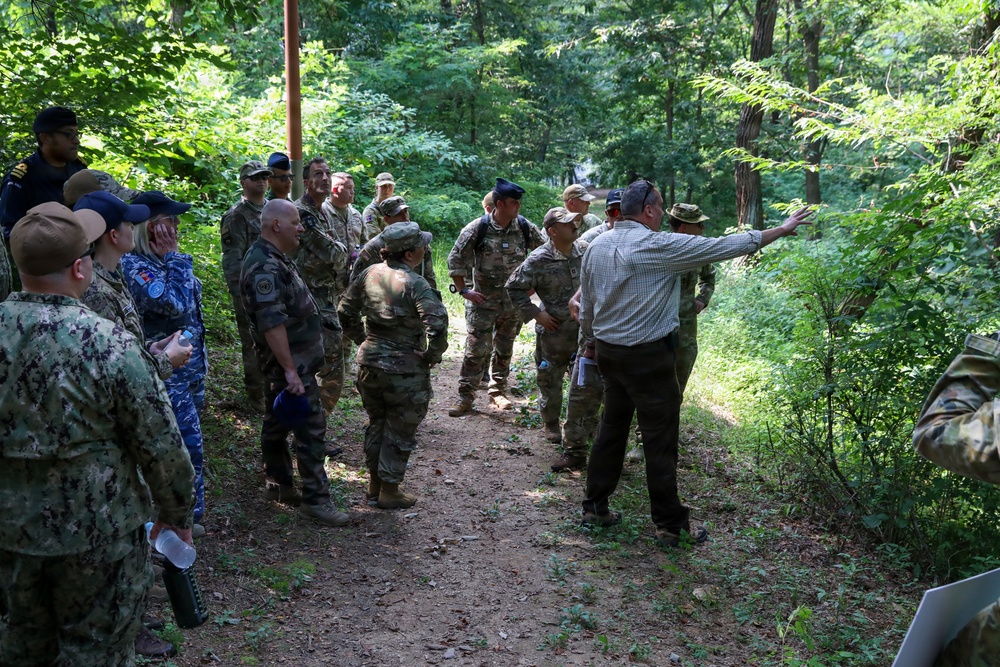 UNC Staff Ride to UN Forces First Battle Memorial in Osan