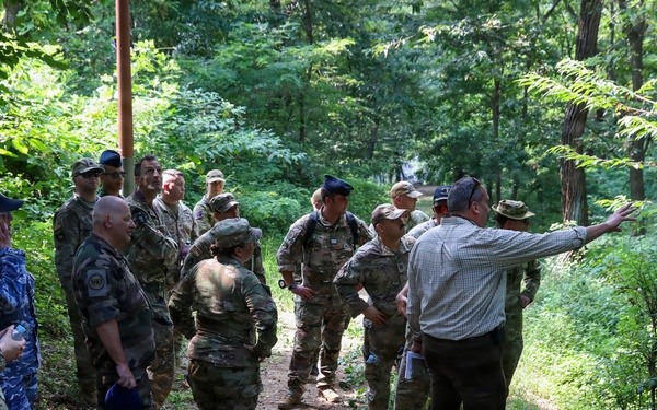 UNC Staff Ride to UN Forces First Battle Memorial in Osan