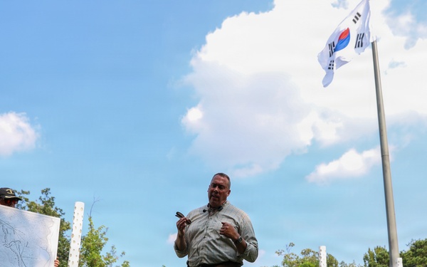 UNC Staff Ride to UN Forces First Battle Memorial in Osan