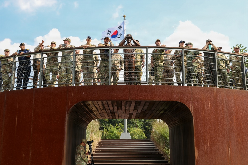 UNC Staff Ride to UN Forces First Battle Memorial in Osan