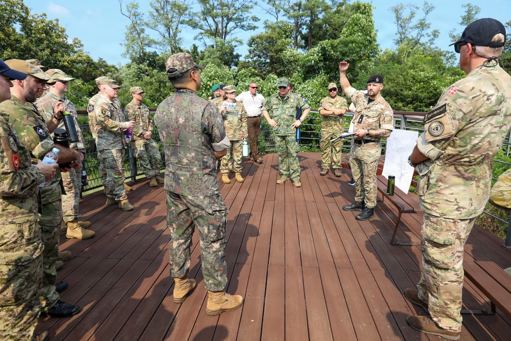 UNC Staff Ride to UN Forces First Battle Memorial in Osan