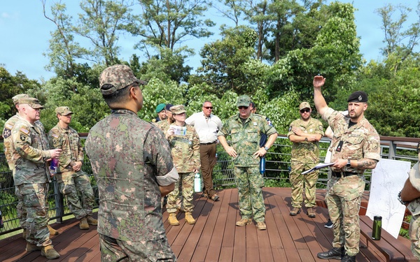 UNC Staff Ride to UN Forces First Battle Memorial in Osan
