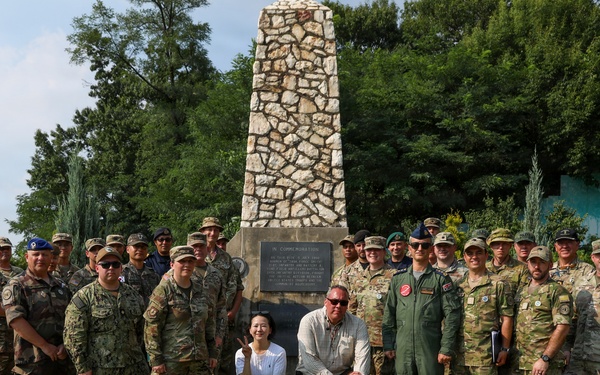 UNC Staff Ride to UN Forces First Battle Memorial in Osan