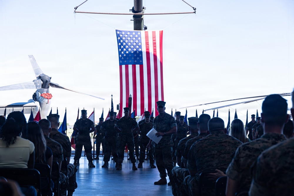 31st MEU | VMM-265 Change of Command