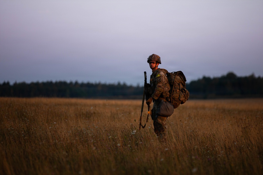 USAREUR-AF Best Squad situational training exercise