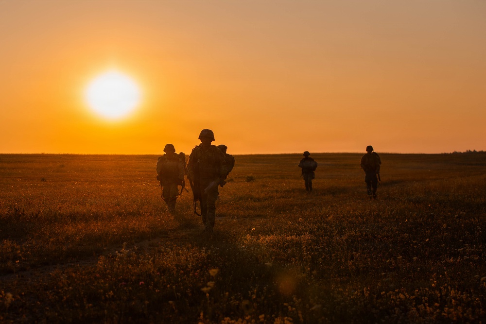 USAREUR-AF Best Squad situational training exercise