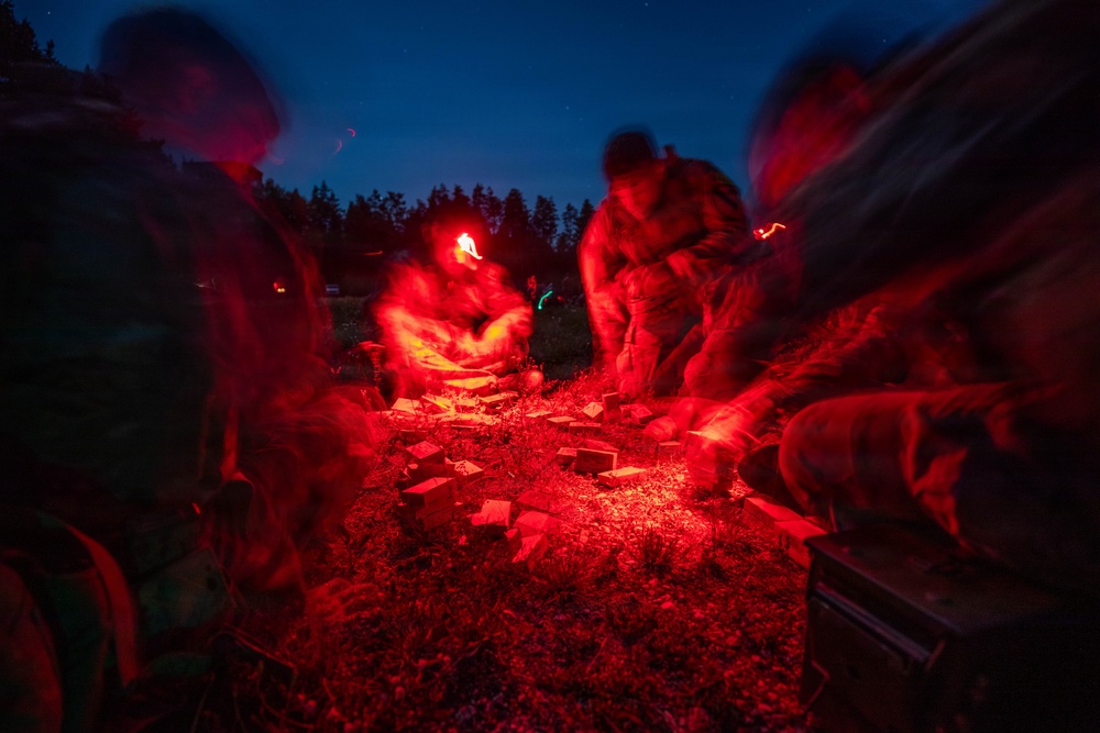 USAREUR-AF Best Squad situational training exercise preparation