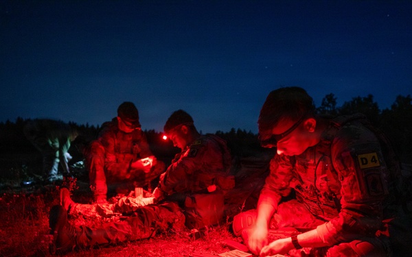 USAREUR-AF Best Squad situational training exercise preparation
