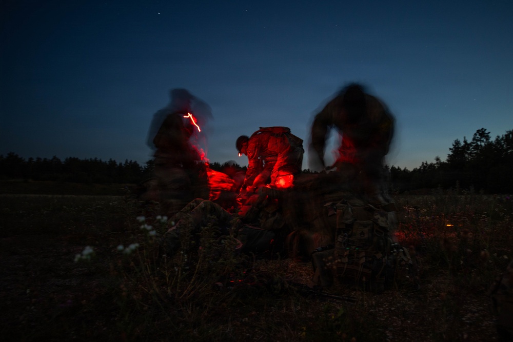 USAREUR-AF Best Squad situational training exercise preparation