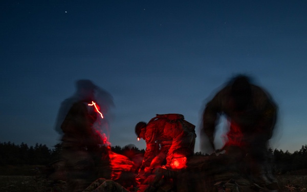USAREUR-AF Best Squad situational training exercise preparation