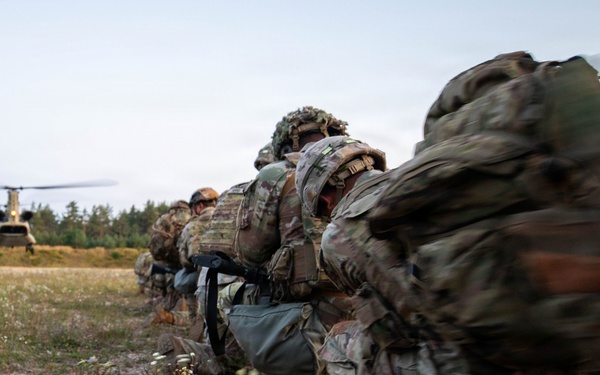 USAREUR-AF Best Squad situational training exercise preparation