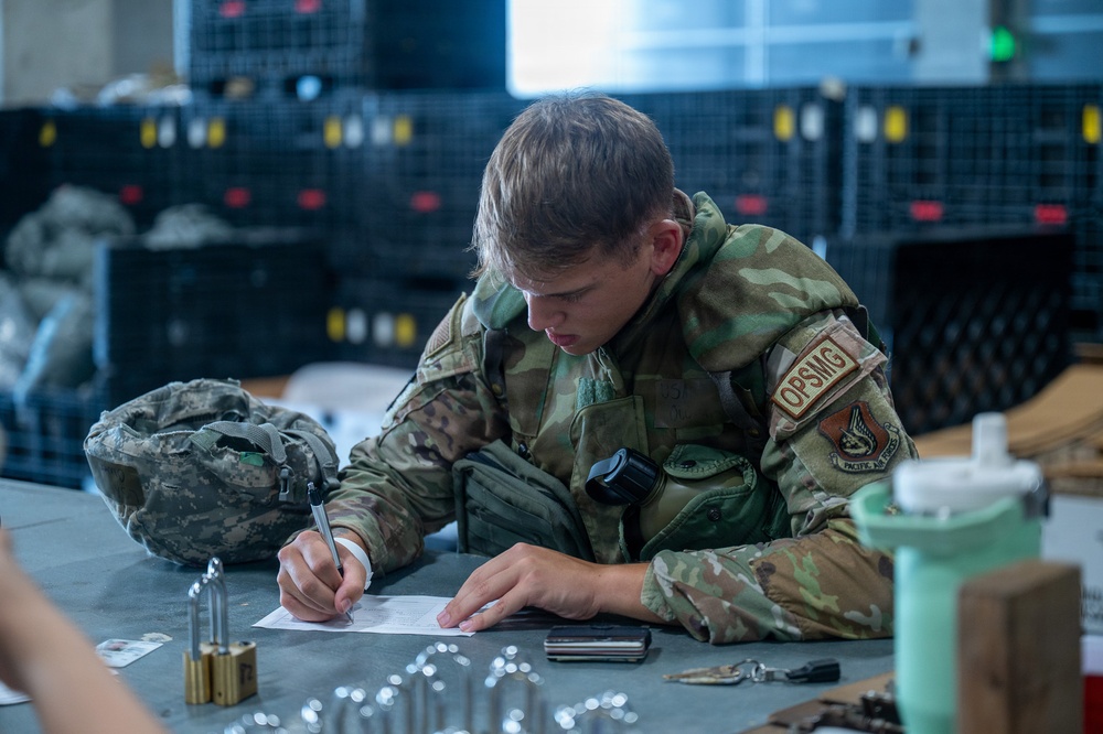 18th LRS equips Kadena Airmen for BB26-1 readiness exercise