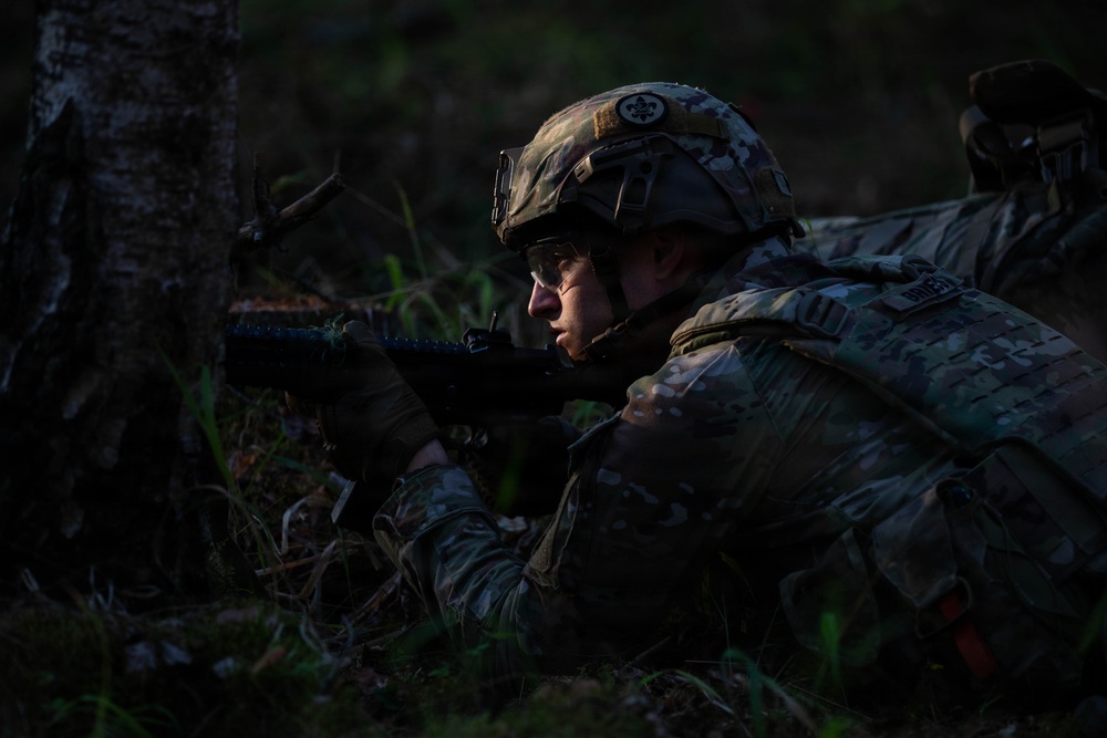 USAREUR-AF Best Squad situational training exercise day five