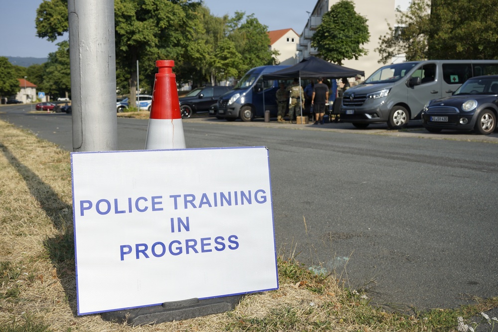 529th Military Police Company sharpens readiness in USAG Wiesbaden exercise
