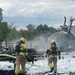 USAG Rheinland-Pfalz aids German fire crews to fight Autobahn vehicle fire