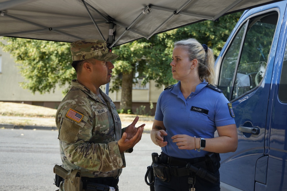 529th Military Police Company sharpens readiness in USAG Wiesbaden exercise