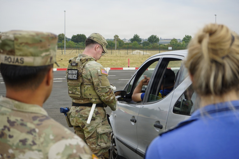 529th Military Police Company sharpens readiness in USAG Wiesbaden exercise