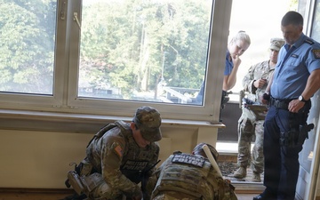 529th Military Police Company sharpens readiness in USAG Wiesbaden exercise