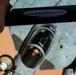 U.S. Air Force KC135 supports U.S. Navy F/A 18 during air refueling