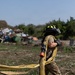 U.S. Army Firefighters conduct fast water supply training on Mihail Kogălniceanu Air Base, Romania