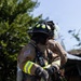 U.S. Army Firefighters conduct fast water supply training on Mihail Kogălniceanu Air Base, Romania