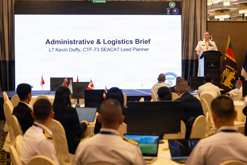 Southeast Asian Maritime Forces attend SEACAT 2026 in Singapore, Aug. 3, 2026