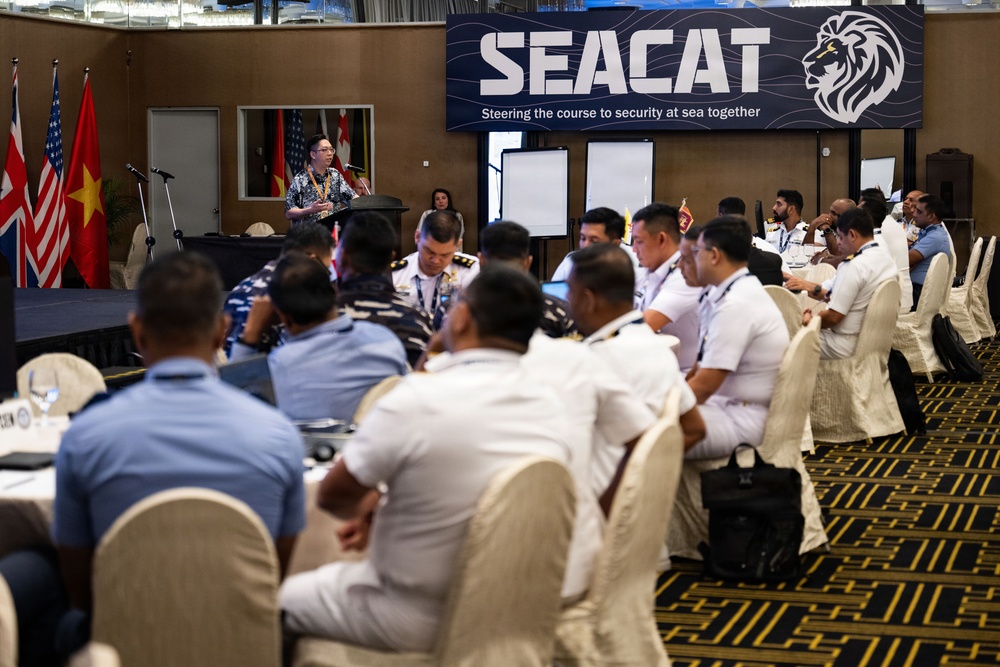 Southeast Asian Maritime Forces attend SEACAT 2026 in Singapore, Aug. 4, 2026