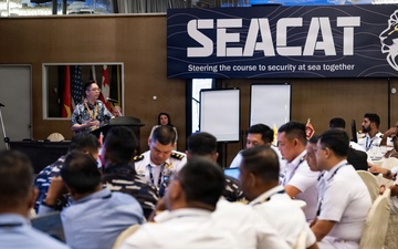 Southeast Asian Maritime Forces attend SEACAT 2026 in Singapore, Aug. 4, 2026