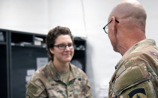 Medical Leaders Visit V Corps Forward
