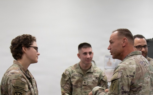 Medical Leaders Visit V Corps Forward